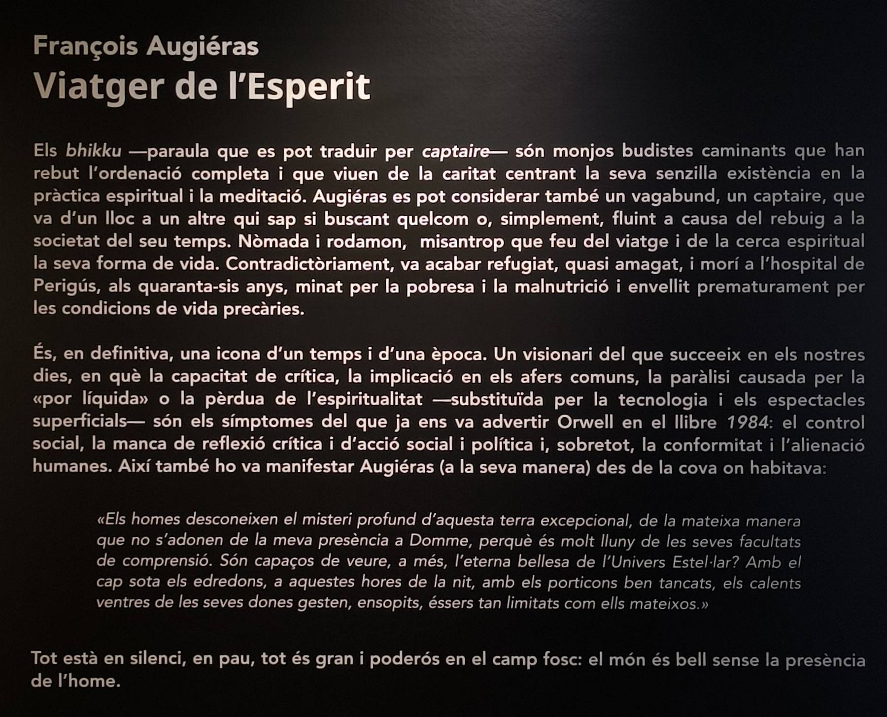 bienvenue sur le site des Amis de François Augiéras, peintre et écrivain immergé dans la nature, artiste aux semelles de vent, 1925-1971